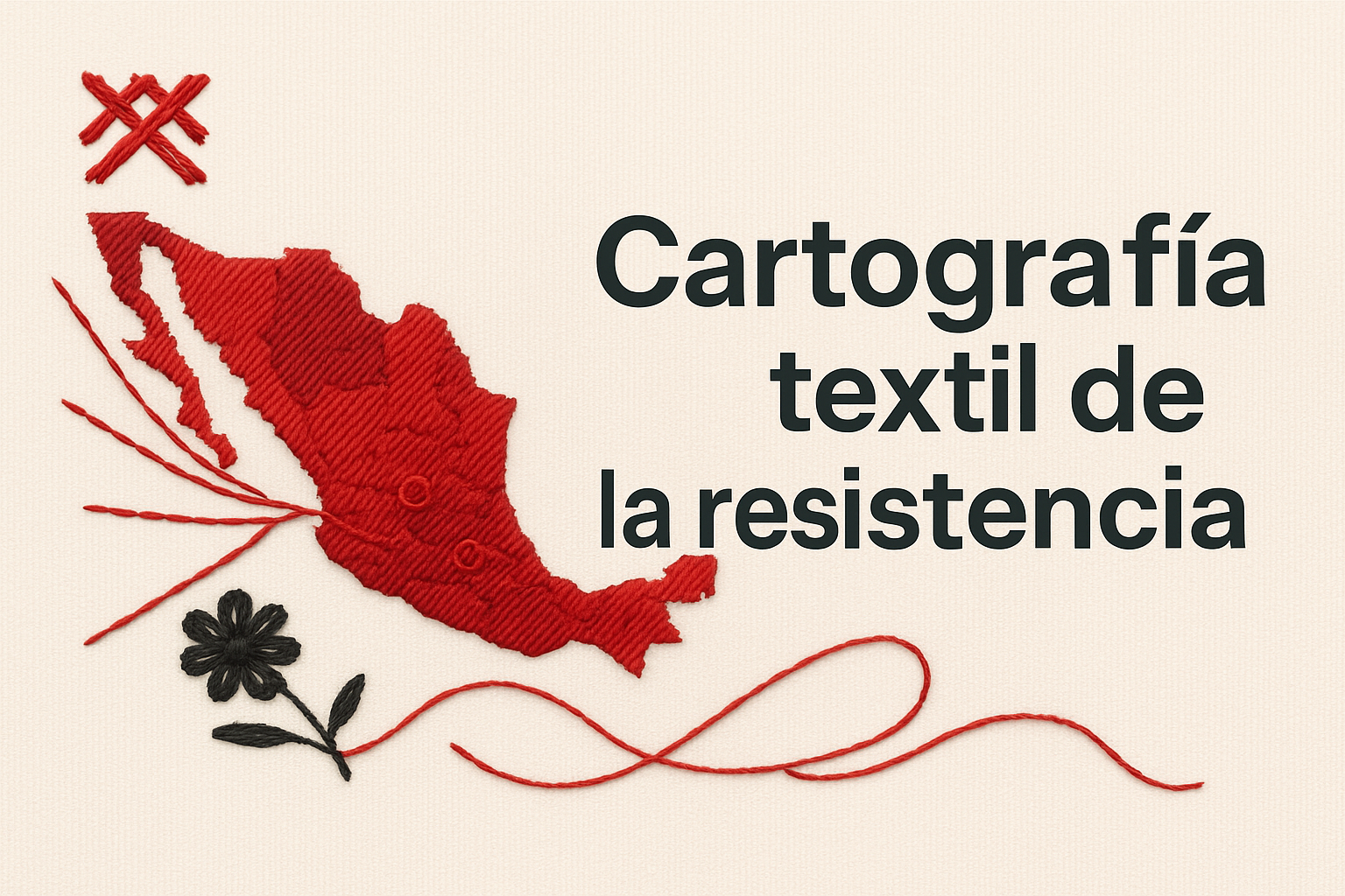 Cartografía Textil: visualización de prácticas textiles de resistencia